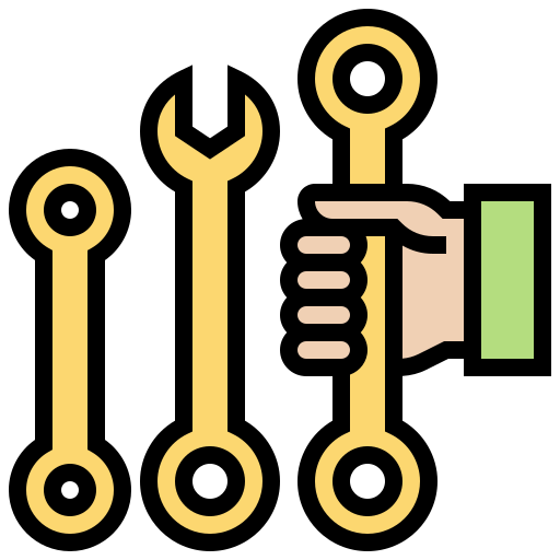 Spanner Meticulous Lineal Color icon