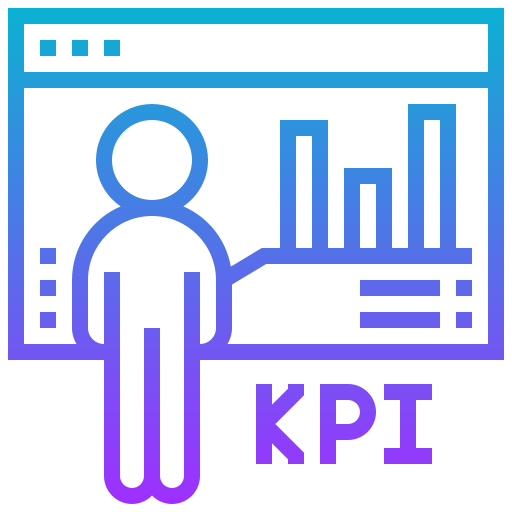 Kpi Meticulous Gradient Ícone