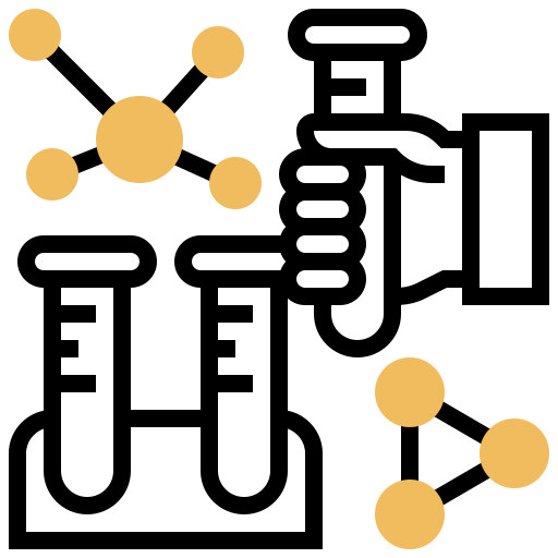 Molecular Meticulous Yellow shadow icono