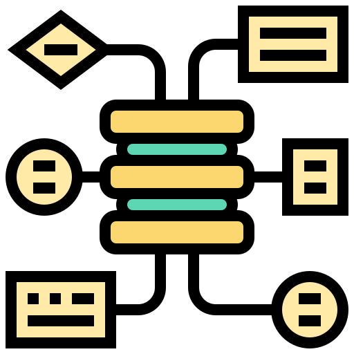 Algoritmo Meticulous Lineal Color icono