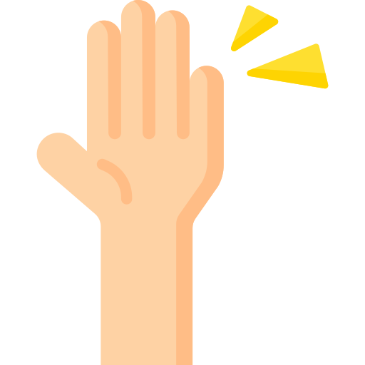 High five Special Flat icon