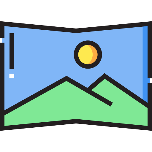 krajobraz Detailed Straight Lineal color ikona