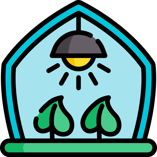 Invernadero Special Lineal color icono