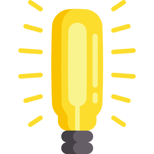 Light bulb Special Flat icon
