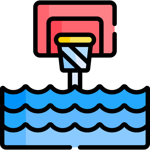 koszykówka wodna Special Lineal color ikona