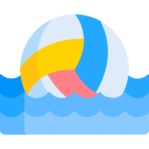 Beach ball Special Flat icon