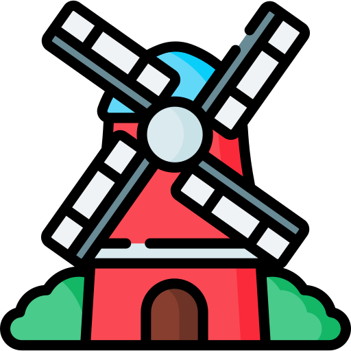 Windmill Special Lineal color icon