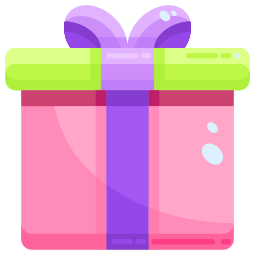 Gift Justicon Flat icon