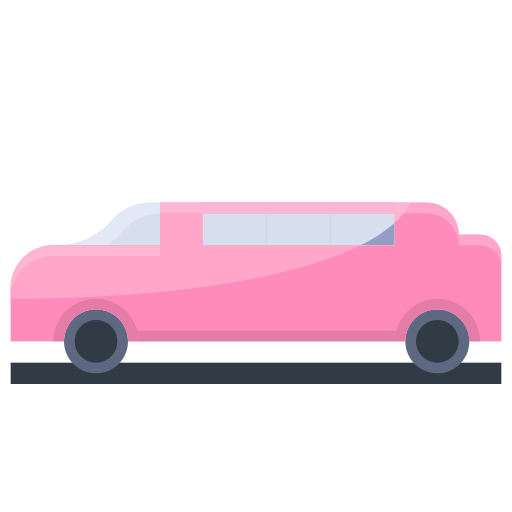Limousine Justicon Flat icon