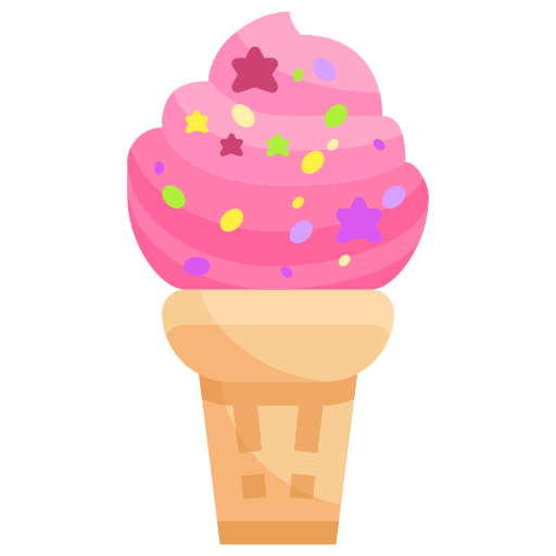 Ice cream Justicon Flat icon