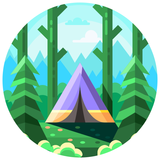 Tent Justicon Flat icon