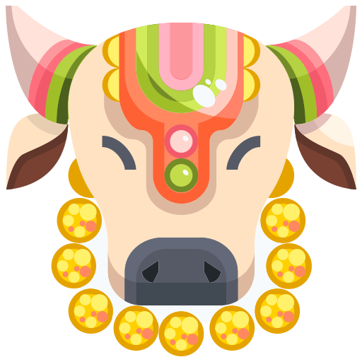 Święta krowa Justicon Flat ikona