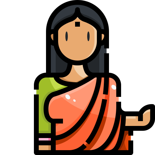 Woman Justicon Lineal Color icon