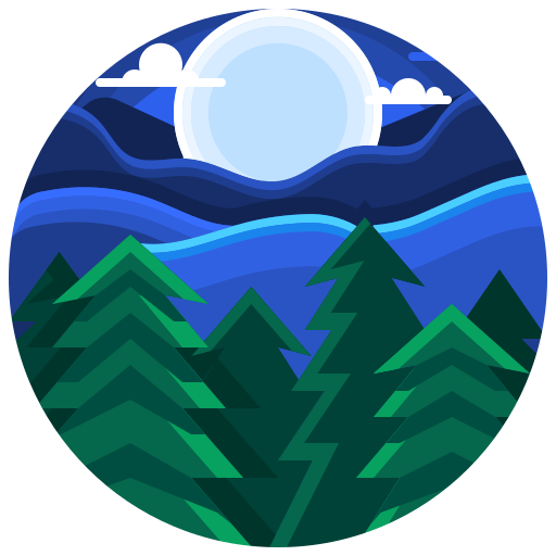 Bosque Justicon Flat icono