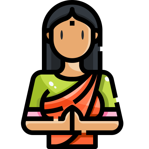 Woman Justicon Lineal Color icon