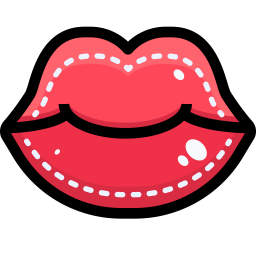 Lips Justicon Lineal Color icon