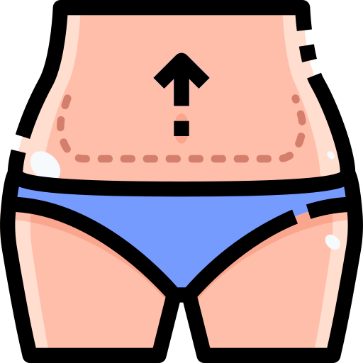 Waist Justicon Lineal Color icon