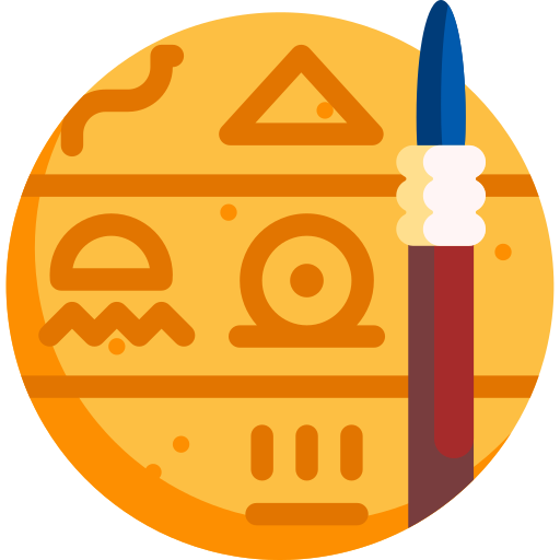 hieroglif Detailed Flat Circular Flat ikona