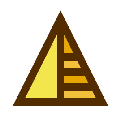 pyramide Vitaliy Gorbachev Lineal Color icon