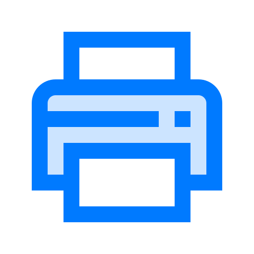 Printer Vitaliy Gorbachev Blue icon