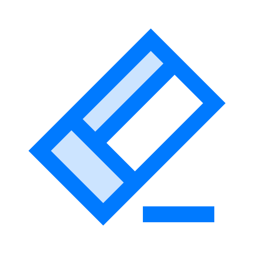 Eraser Vitaliy Gorbachev Blue icon