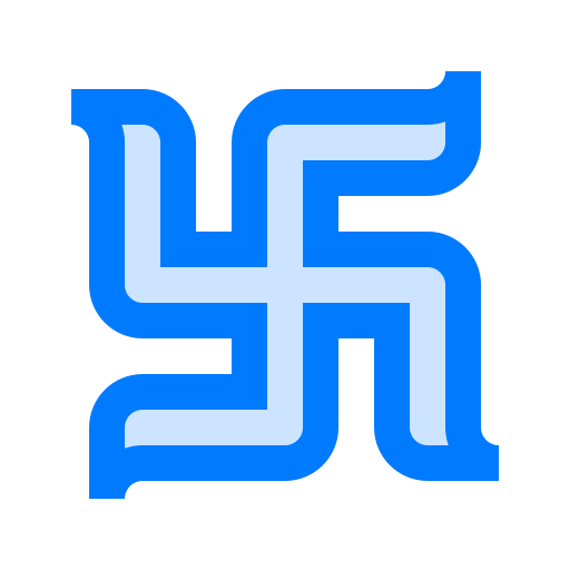 ヒンドゥー教 Vitaliy Gorbachev Blue icon
