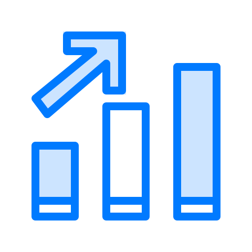 staafdiagram Vitaliy Gorbachev Blue icoon