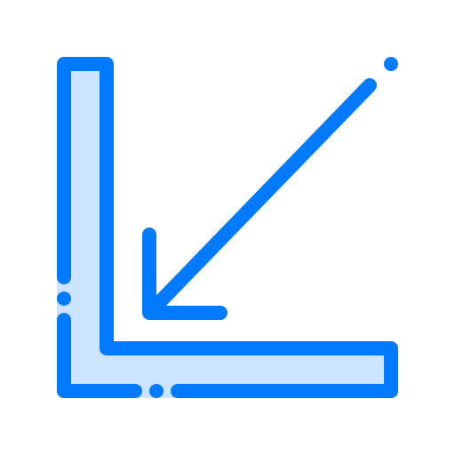 Gráfico de líneas Vitaliy Gorbachev Blue icono
