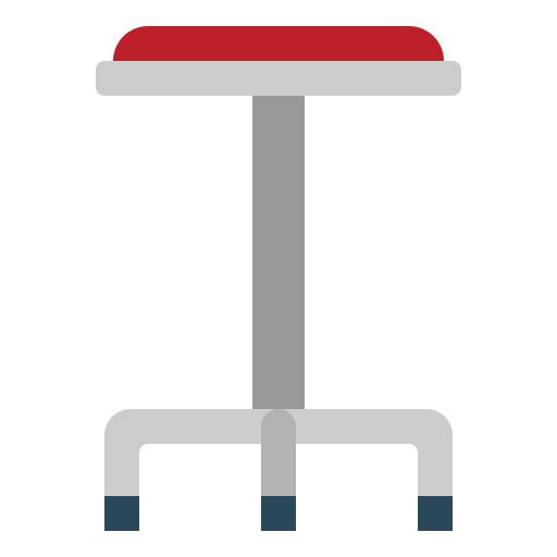 stołek Pause08 Flat ikona