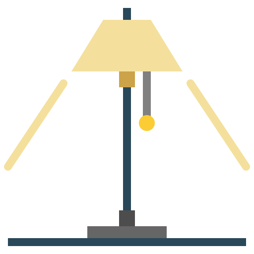 lampa Pause08 Flat ikona
