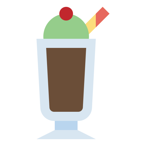 Мороженое Pause08 Flat иконка
