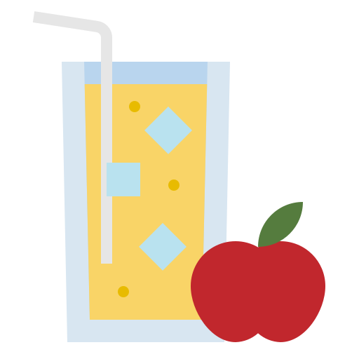 яблочный сок Pause08 Flat иконка