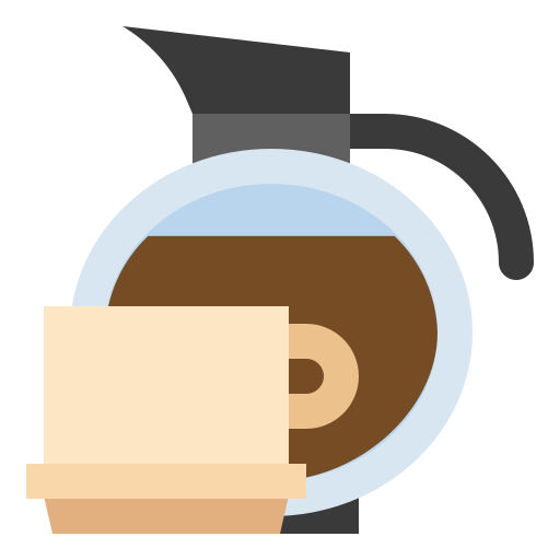 コーヒーポット Pause08 Flat icon