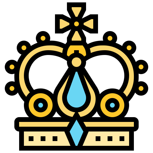 Crown Meticulous Lineal Color icon