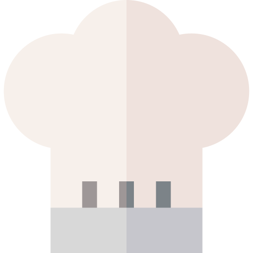 Chef hat Basic Straight Flat icon