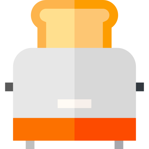 トースター Basic Straight Flat icon