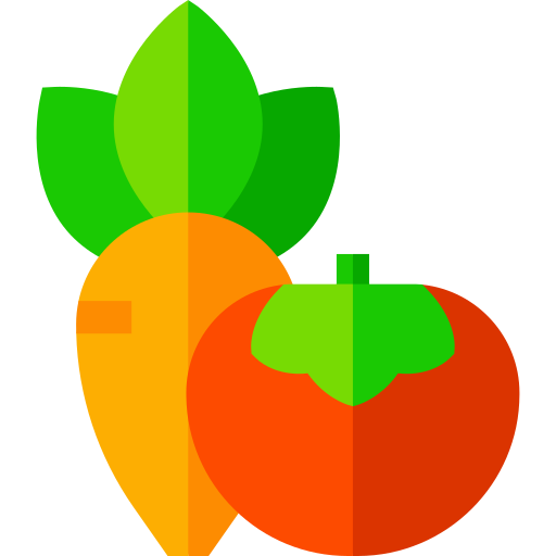 Zanahoria Basic Straight Flat icono