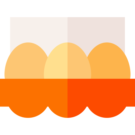 Egg Basic Straight Flat icon