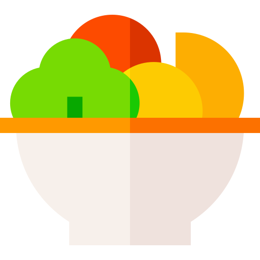 サラダ Basic Straight Flat icon