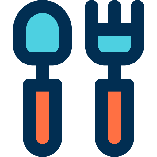Cutlery bqlqn Lineal Color icon