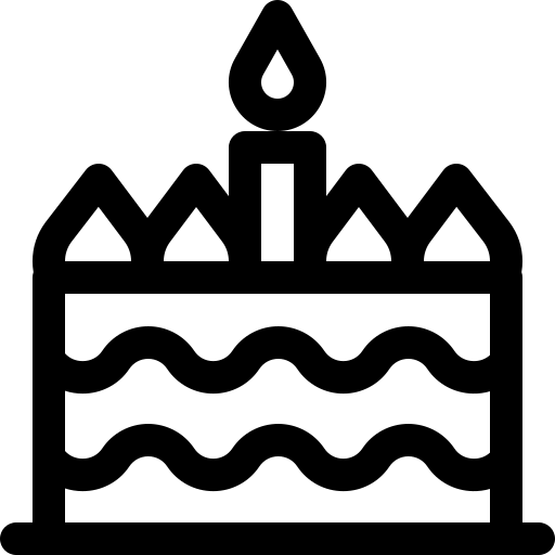 piekarnia Basic Rounded Lineal ikona