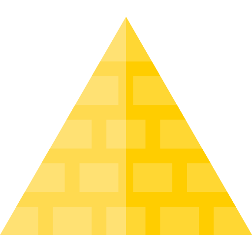 Pirámide Basic Straight Flat icono
