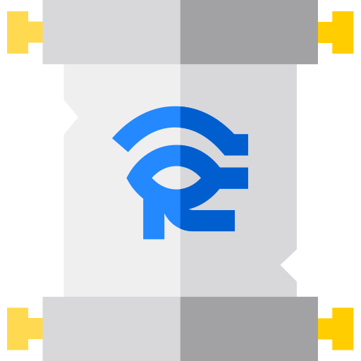 papyrus Basic Straight Flat icon