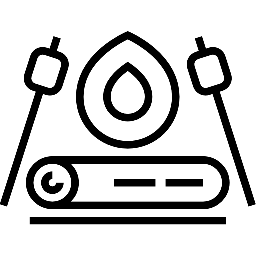 Camping Detailed Straight Lineal icon