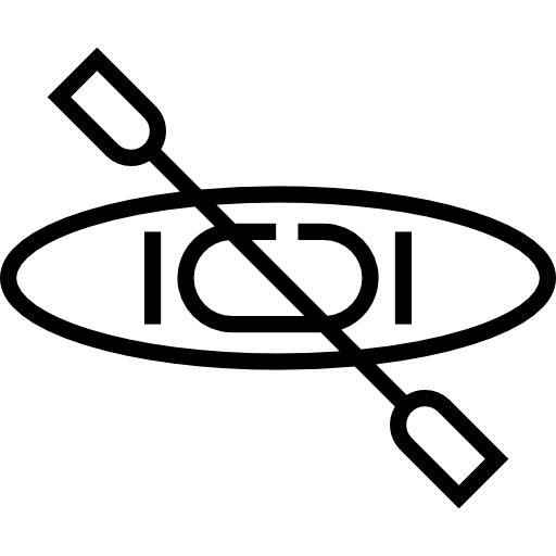 カヌー Detailed Straight Lineal icon