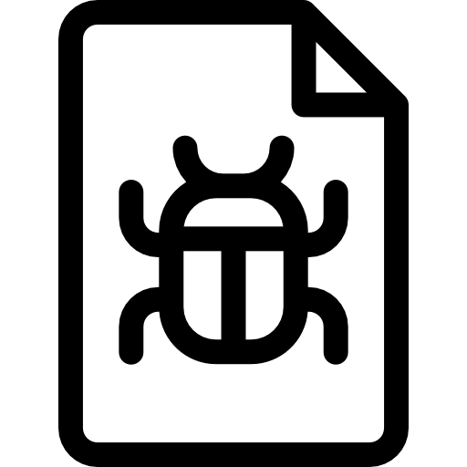 문서 Detailed Rounded Lineal icon