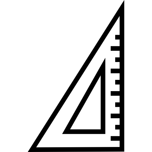 ustaw kwadrat Detailed Straight Lineal ikona