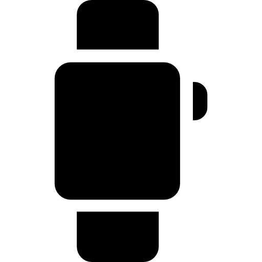 reloj inteligente Basic Rounded Filled icono