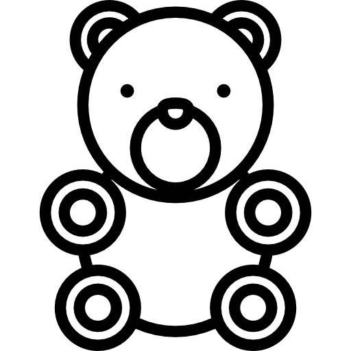 Teddy bear Special Lineal icon
