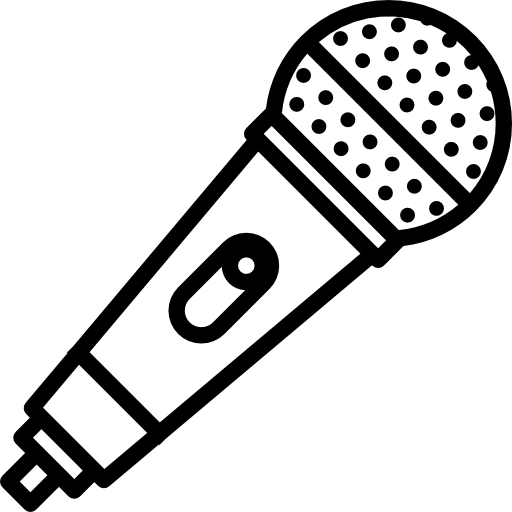 mikrofon Special Lineal icon